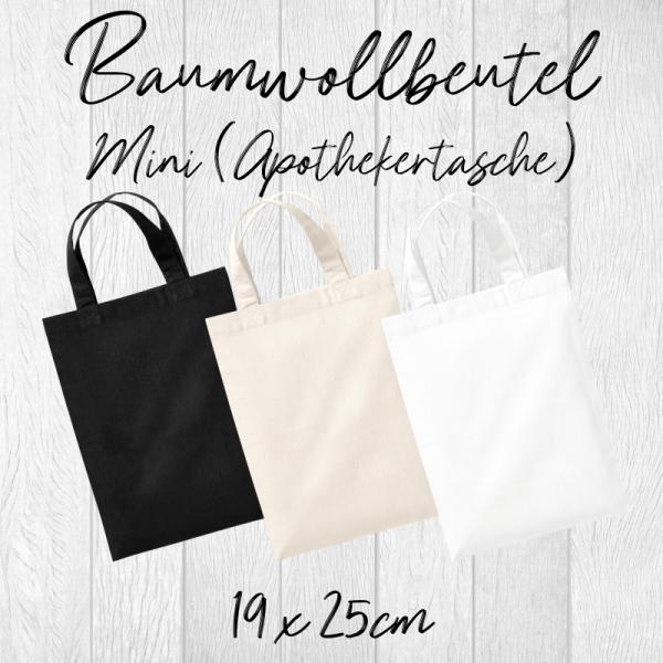 Baumwollbeutel Mini